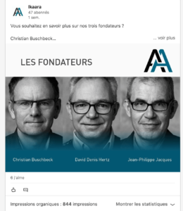 Ikaara sur les réseaux sociaux